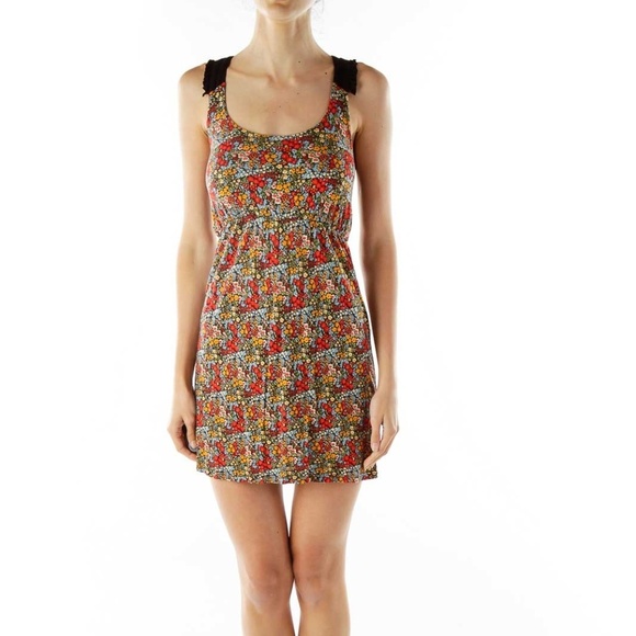 Everyly Dresses & Skirts - Everyly Multi-Color Foral Day Dress